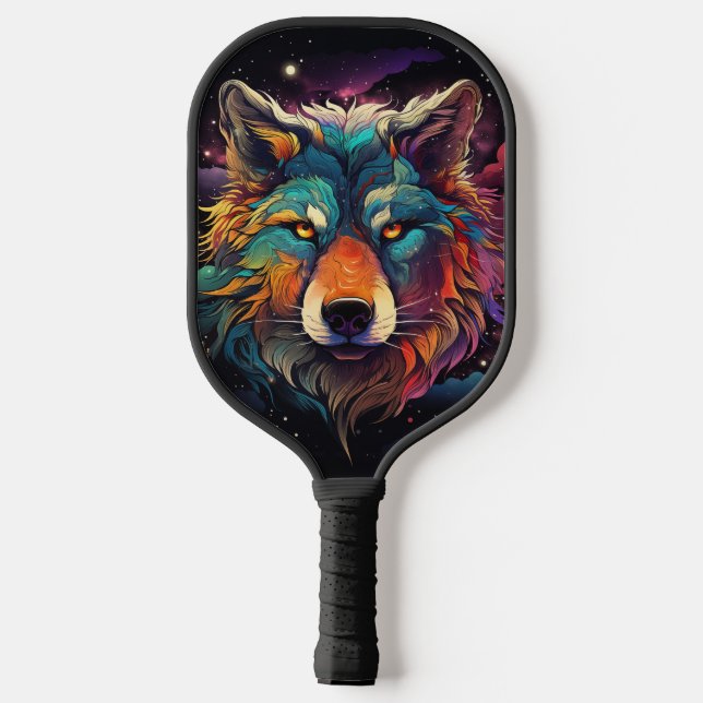 Cosmic Howl  Pickleball Paddle (Back)