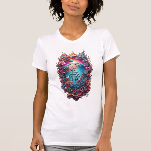 Cosmic Ink Mystical Tattoo T_Shirt Designs