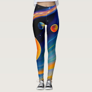 Cosmic-Inspired Leggings