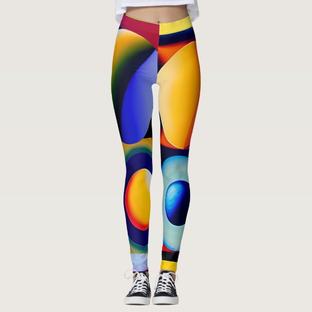 Cosmic-Inspired Leggings (Front)