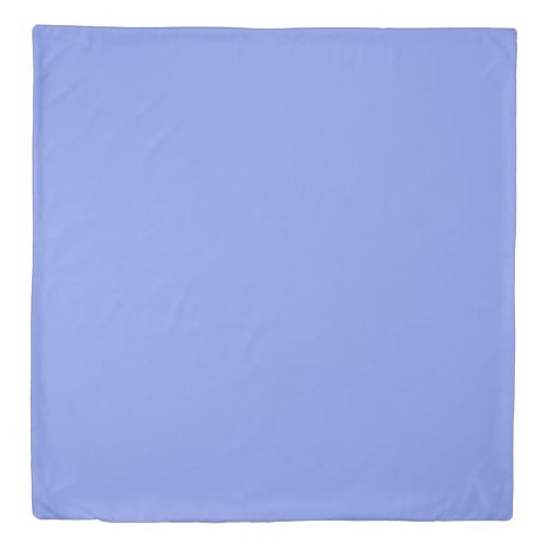 Cosmic Iris solid color pastel blue violet Duvet Cover