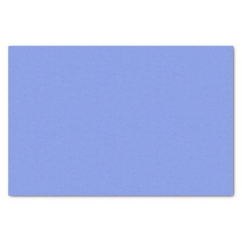 Cosmic Iris solid color pastel blue violet Tissue Paper