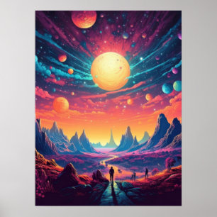 Cosmic Journey Poster