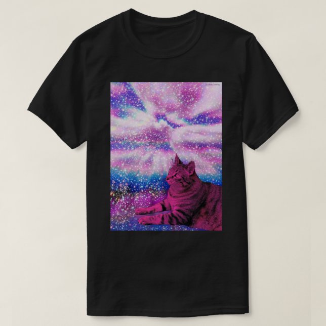 Cosmic Kitty T-Shirt (Design Front)