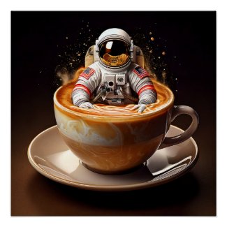 Cosmic Latte Poster