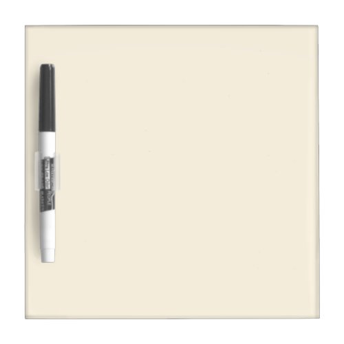 Cosmic Latte Solid Color Dry Erase Board