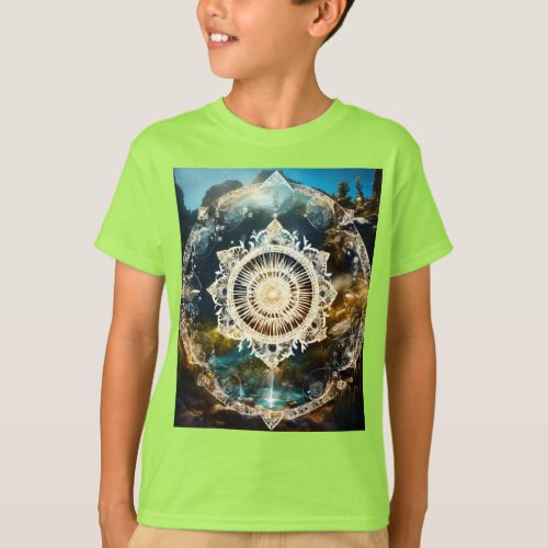 Cosmic Lens Gravitational Elegance in Light Ben T_Shirt