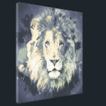 COSMIC LION KING CANVAS PRINT<br><div class="desc">COSMIC LION KING CANVAS PRINT</div>