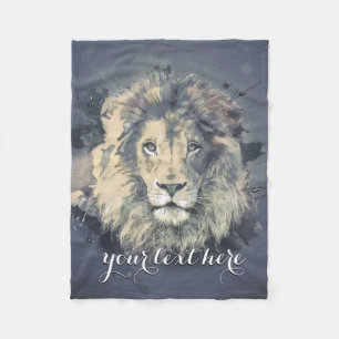 COSMIC LION KING Custom Fleece Blanket