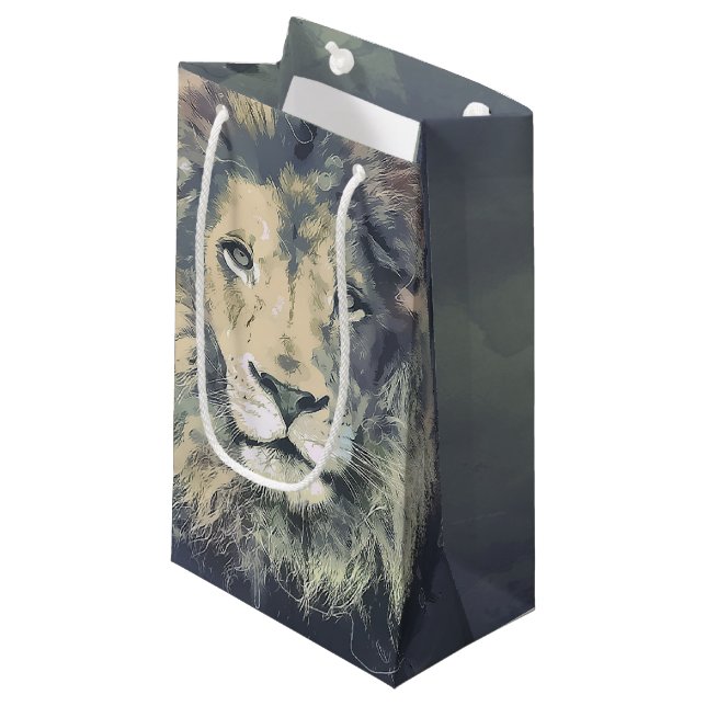 COSMIC LION KING | Custom Gift Bag (Front Angled)