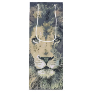 COSMIC LION KING   Custom Gift Bag- Wine Bag