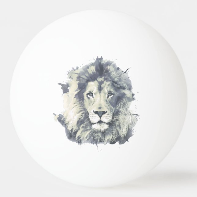 COSMIC LION KING | Custom Ping Pong Ball (Front)