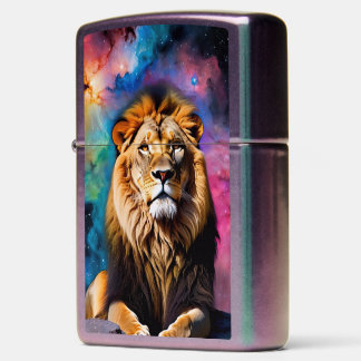 Cosmic Lion Zippo Lighter