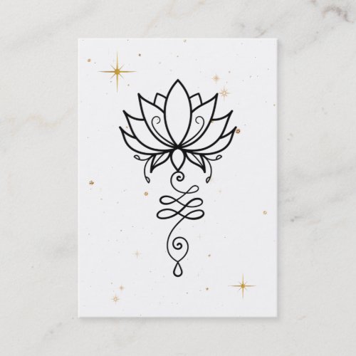  Cosmic Lotus Nirvana Sacred Geometry Business  Business Card