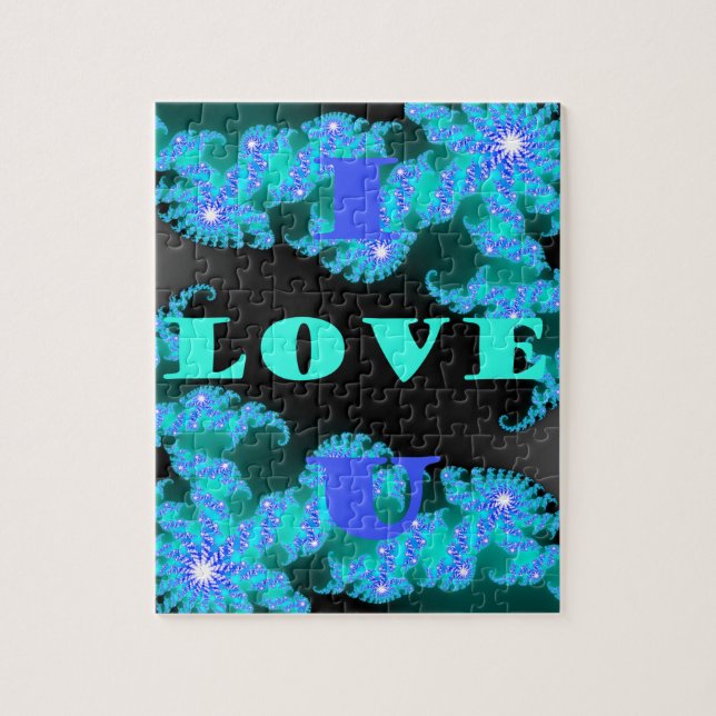 Cosmic Love Elements Art Print Jigsaw Puzzle (Vertical)