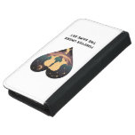 Cosmic Love Story Heart with Lovers and Fox Art Samsung Galaxy S5 Wallet Case