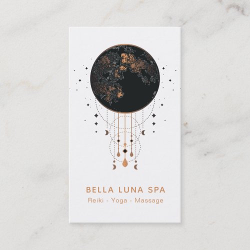  Cosmic Lunar Universe Shaman Moon Business Card