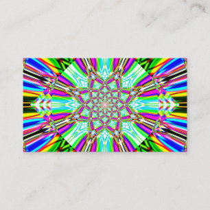 Cosmic Mandala - Your Name Here Business Card