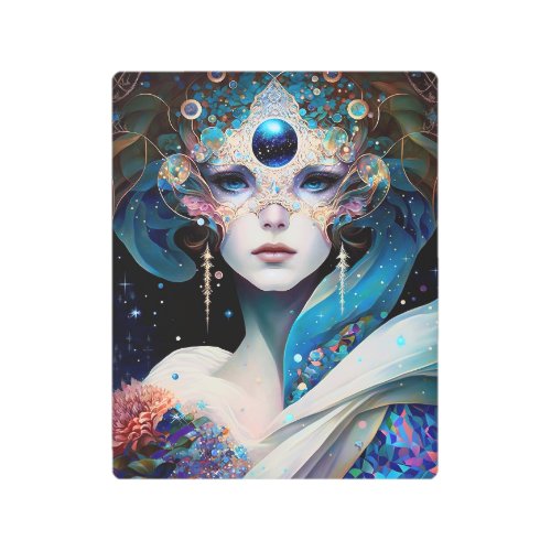 Cosmic Masked Goddess Queen Fantasy Art