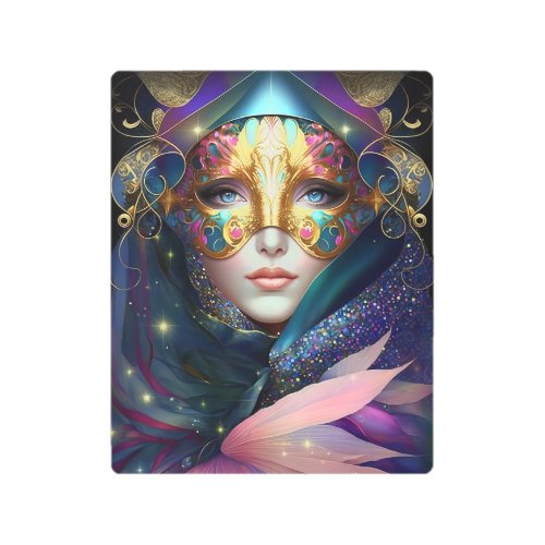 Cosmic Masked Goddess Queen Fantasy Art