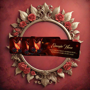 Cosmic melody, the magic of the harp. label
