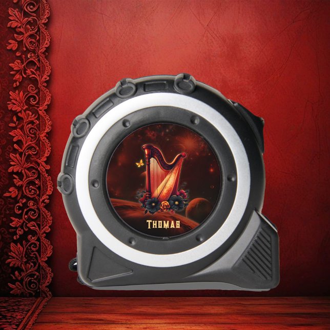 Cosmic melody, the magic of the harp.  tape measure (Creator Uploaded)