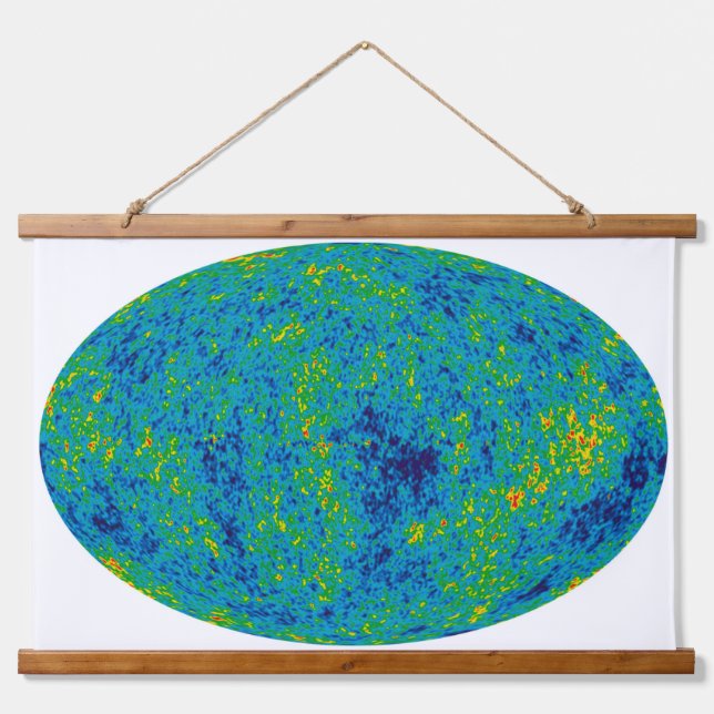  Cosmic Microwave Background Map Hanging Tapestry (Front)