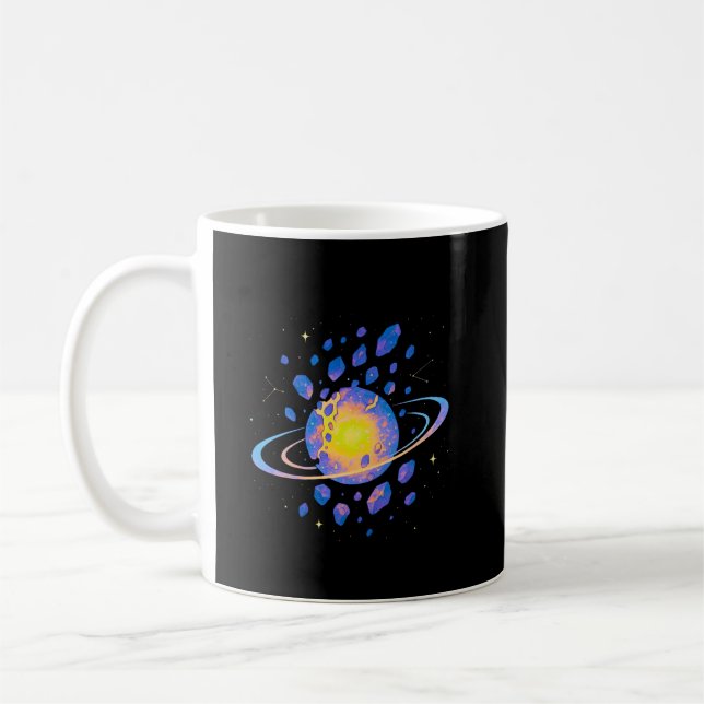 Cosmic Mind Core • Identity Fragments in Orbit Coffee Mug (Left)