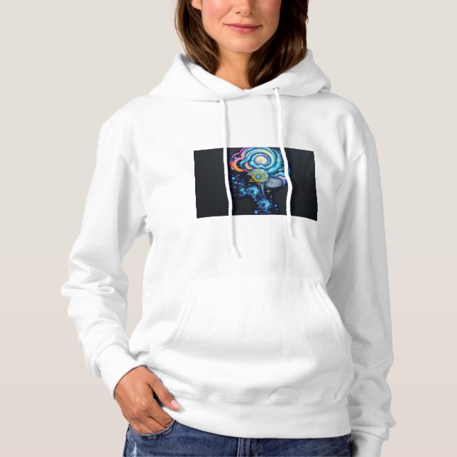 Cosmic Mind – Explore the Universe Within Hoodie (Front)