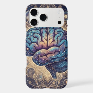 Cosmic Mind Mandala – Abstract Brain Art iPhone 17 Pro Max Case