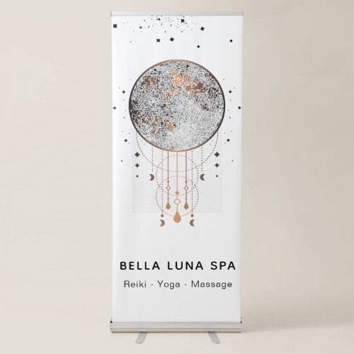  Cosmic Moon Lunar Universe Shaman _ Customize Retractable Banner