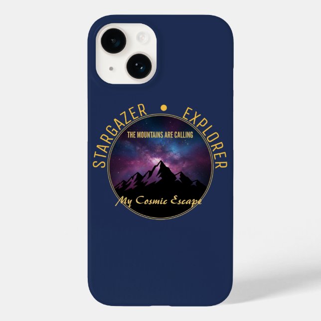 Cosmic Mountain Calling case (Back)