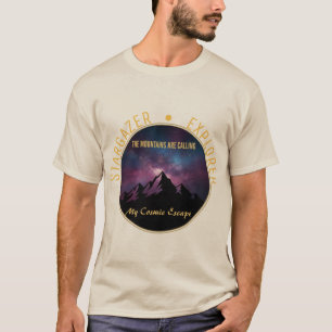 Cosmic Mountain Calling T-Shirt