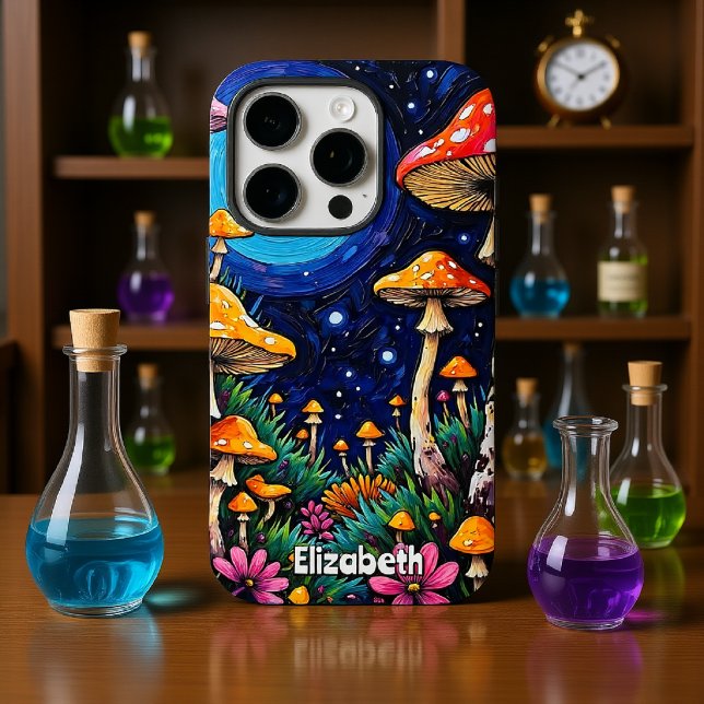 Cosmic Mushroom Bloom Case-Mate iPhone Case (Creator Uploaded)