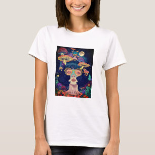 Cosmic Mushroom Dream Women’s T-Shirt