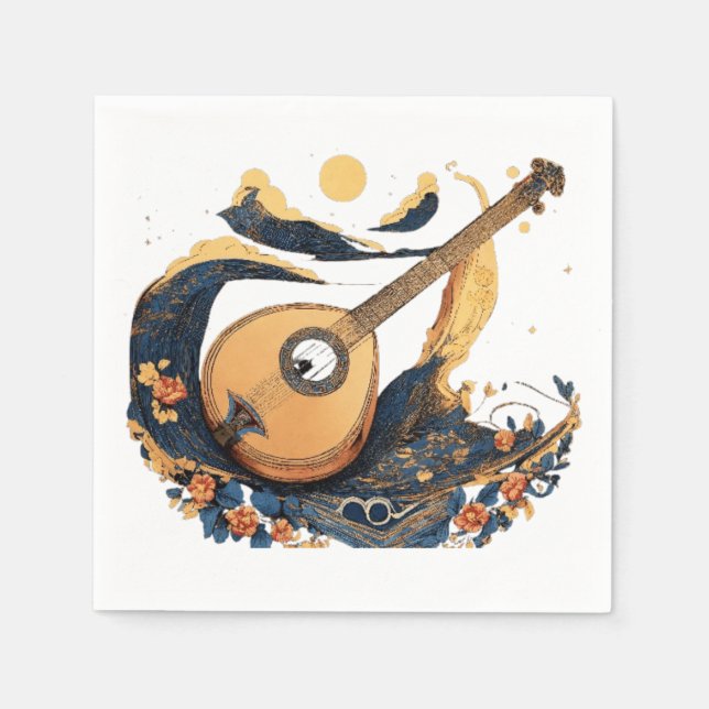 Cosmic Music  Napkins (Front)