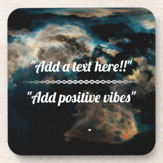 Cosmic Nebula Beverage Coaster