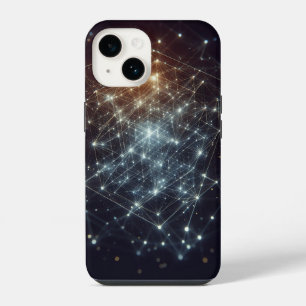 Cosmic Neural Network Phone Case - Glowing Star