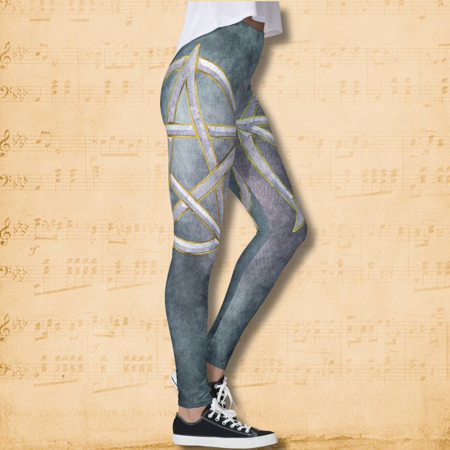 Cosmic Nexus: Marble Pentagram Leggings (Creator Uploaded)