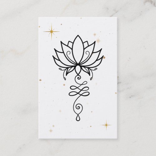 Cosmic Nirvana Sacred Geometry Lotus Business Business Card