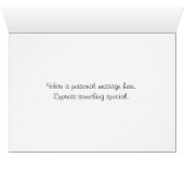 Cosmic Ocean Greeting Card (Inside Horizontal (Bottom))