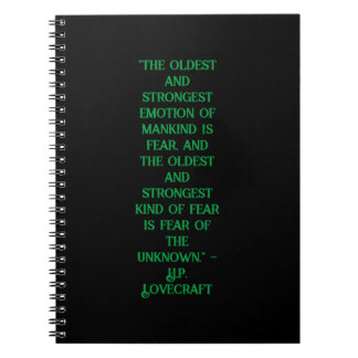 Cosmic Oddities Signature: Cthulhu - Fear Notebook