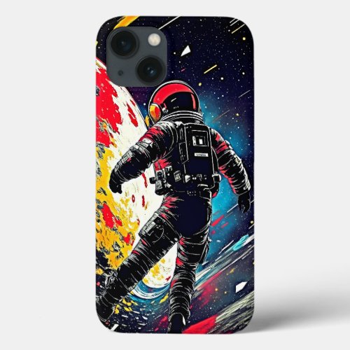 Cosmic Odyssey _ Shattered Realms of Space iPhone 13 Case
