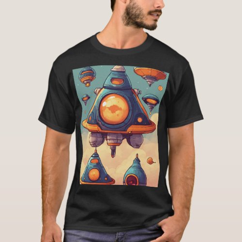 Cosmic Odyssey T_Shirts