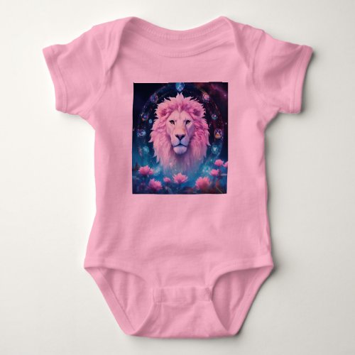  Cosmic Odyssey The Enchanted Journey of the Whi Baby Bodysuit