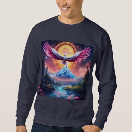 Cosmic Odyssey The Enchanted Soar Sweatshirt