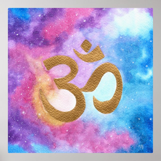 Cosmic Om Foil Prints (Front)