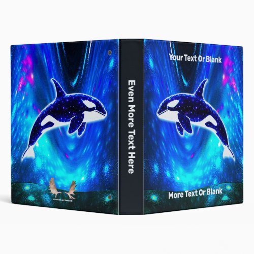 Cosmic Orca 3 Ring Binder