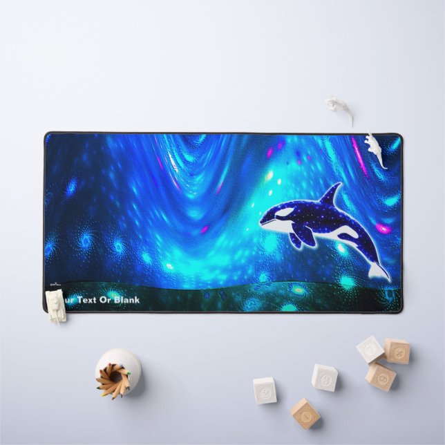 Cosmic Orca Desk Mat (Kids Table)