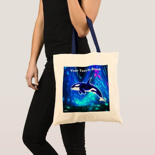 Cosmic Orca Tote Bag (Front (Product))